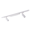 LED reflektor v tračnem sistemu TRACER 2xGU10/10W/230V + LED/20W 1 m bela