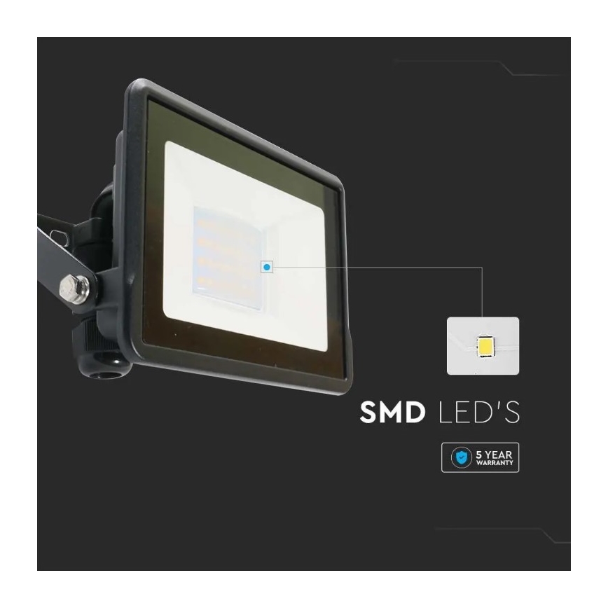 LED Reflektor z direktno povezavo SAMSUNG CHIP LED/20W/230V IP65 6500K