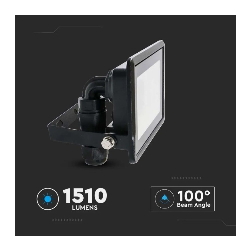 LED Reflektor z direktno povezavo SAMSUNG CHIP LED/20W/230V IP65 6500K