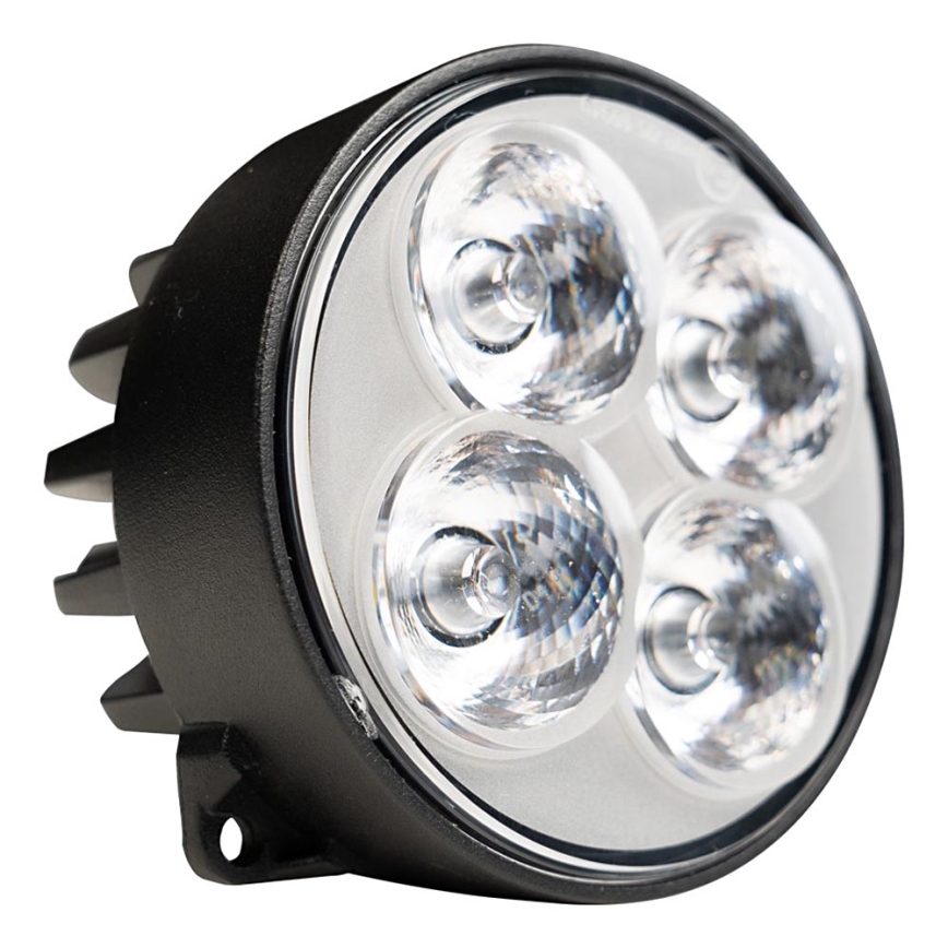 LED Reflektor za traktor BLACK LED/20W/10-30V IP69 5700K okrogla