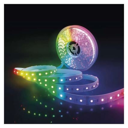LED RGB+CCT Zatemnitveni trak GOSMART LED/11W/230V 2 m 2700-6500K IP44 Wi-Fi + Daljinski upravljalnik