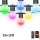 LED RGB+CCT Zatemnitven zunanji veriga GARLAND 15xLED/1W/230V 15m Wi-Fi Tuya IP65 + Daljinski upravljalnik