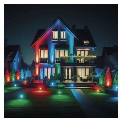 LED RGB+CCT Zatemnitveni reflektor GoSmart LED/50W/230V 3000-6500K IP65 Wi-Fi Tuya