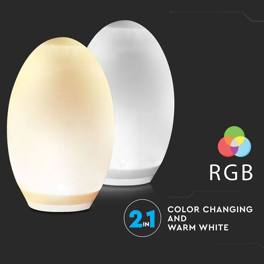 LED RGB Okrasna solarna svetilka 0,2W/1xAA IP44