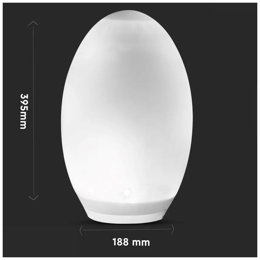 LED RGB Dekorativna solarna svetilka 0,2W/1xAA IP44
