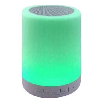 LED RGB namizna svetilka z zvočnikom LED/5V