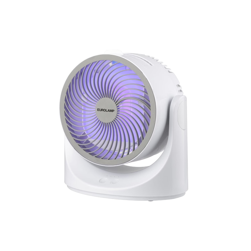 LED RGB namizni ventilator 10W/5V, premer 18,5 cm