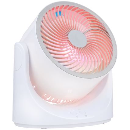 LED RGB Namizni ventilator z meglenim učinkom 5V