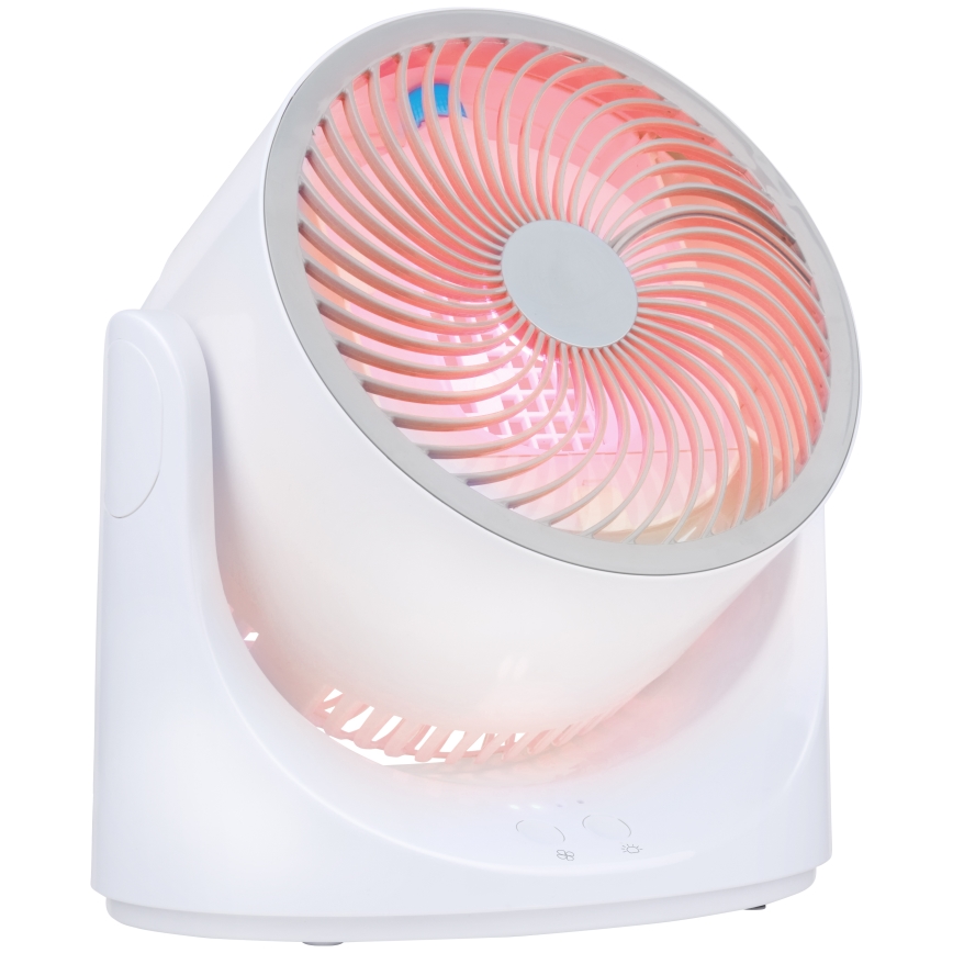 LED RGB Namizni ventilator z meglenim učinkom 5V