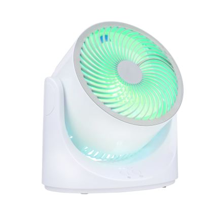 LED RGB Namizni ventilator z meglenim učinkom 5V