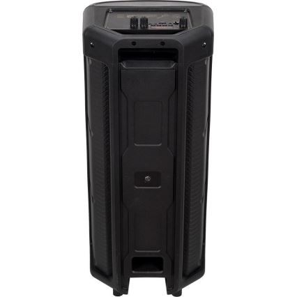 LED RGB Napolnitveni zvočnik z mikrofonom 600W/2400 mAh + Daljinski upravljalnik