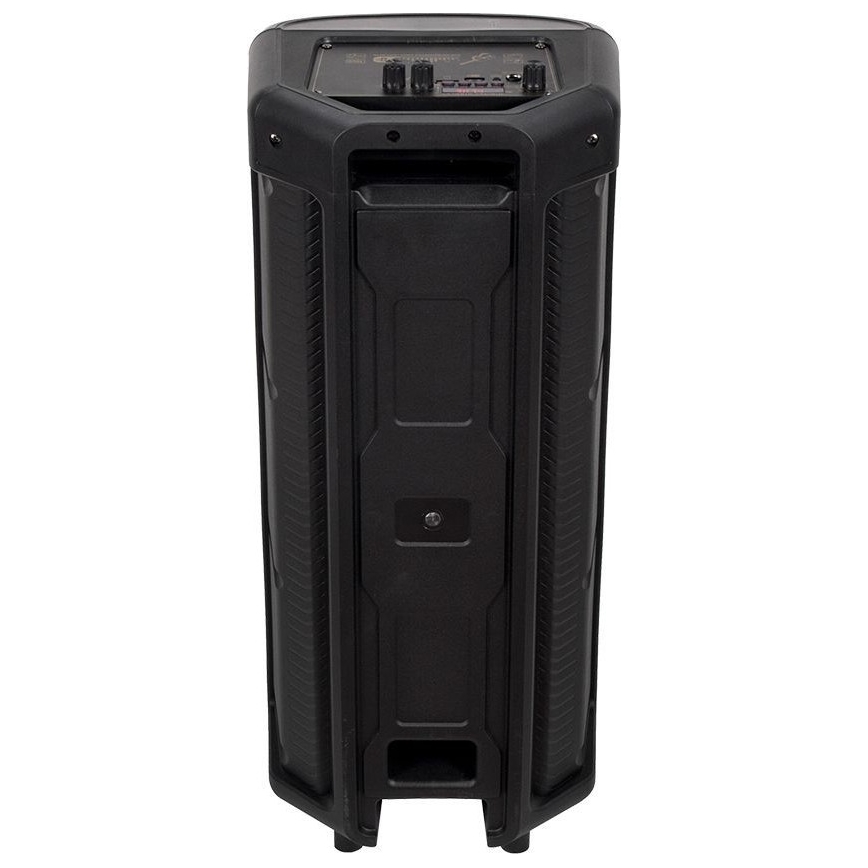 LED RGB Napolnitveni zvočnik z mikrofonom 600W/2400 mAh + Daljinski upravljalnik
