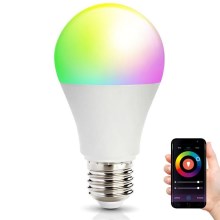 LED RGB Pametna zatemnitvena žarnica E27/14W/230V 2700-6500K Wi-Fi Tuya