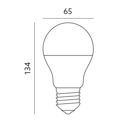 LED RGB Pametna zatemnitvena žarnica E27/14W/230V 2700-6500K Wi-Fi Tuya