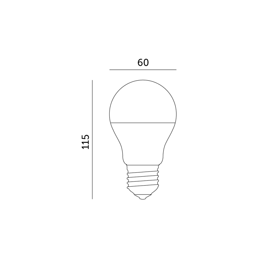 LED RGB Pametna zatemnitvena žarnica E27/9,5W/230V 2700-6500K Wi-Fi Tuya