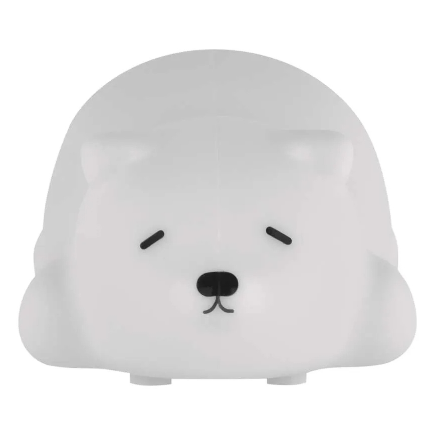 LED RGB polnilna nočna lučka z upravljanjem na dotik, LED/3,7V 1200 mAh, medved