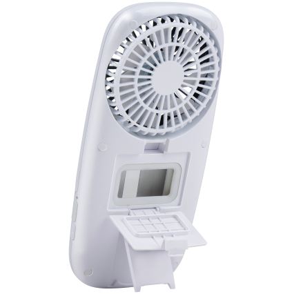 LED RGB polnljiv žepni ventilator z meglenim učinkom 3,7V 1200 mAh