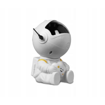 LED RGB projektor LED/5W/5V astronavt + daljinski upravljalnik