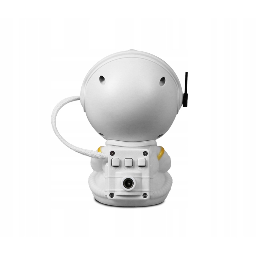 LED RGB projektor LED/5W/5V astronavt + daljinski upravljalnik
