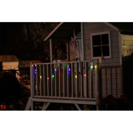 LED RGB Solarna svetilka 20xLED/1,2V 300 mAh IP44