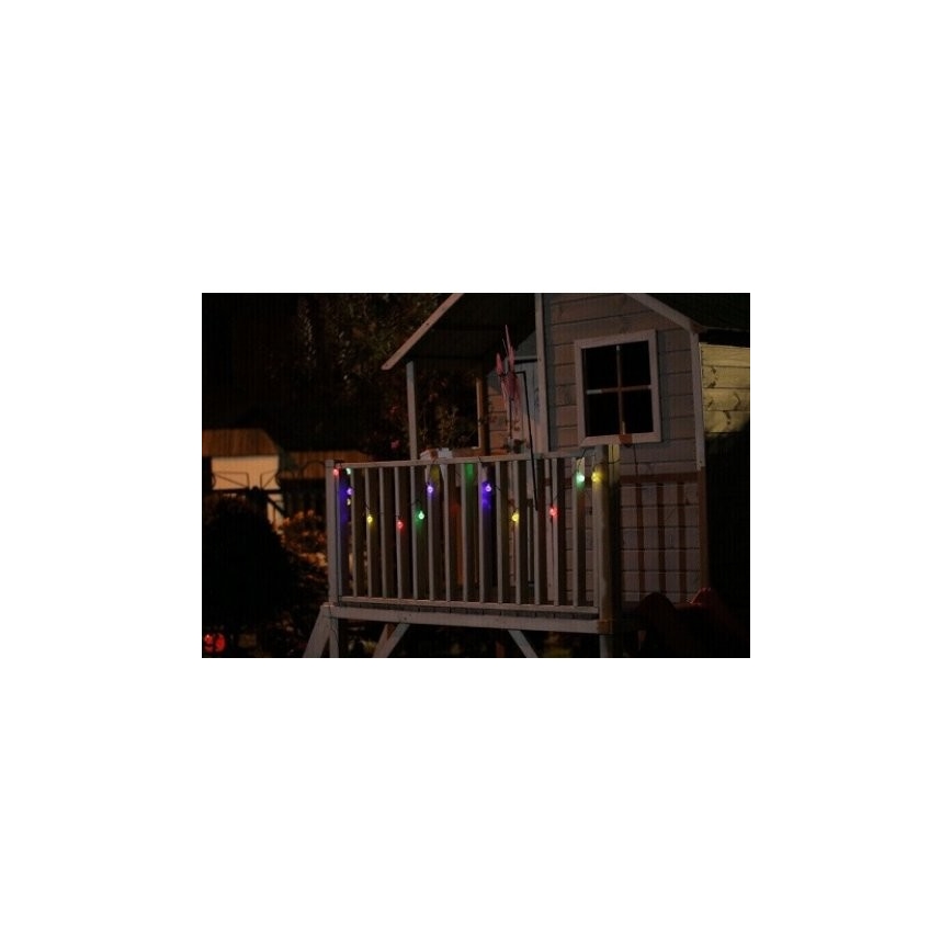 LED RGB Solarna svetilka 20xLED/1,2V 300 mAh IP44