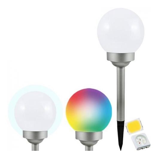 LED RGB Solarna svetilka BALL LED/0,2W/AA 1,2V/600mAh IP44