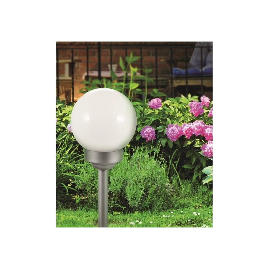 LED RGB Solarna svetilka BALL LED/0,2W/AA 1,2V/600mAh IP44