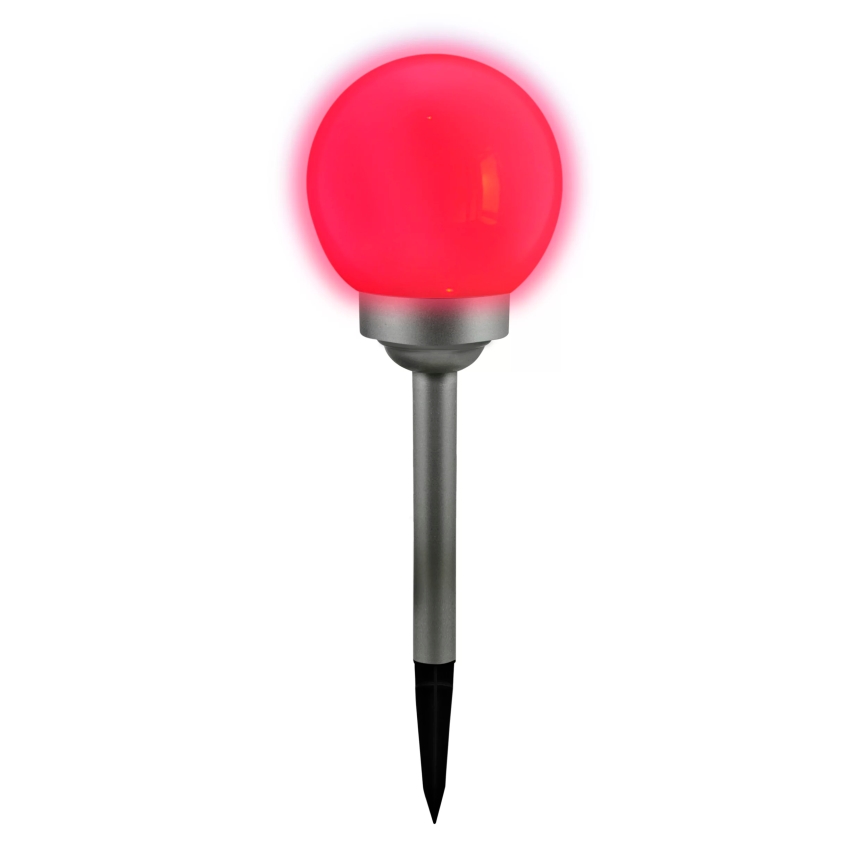 LED RGB Solarna svetilka BALL LED/0,2W/AA 1,2V/600mAh IP44
