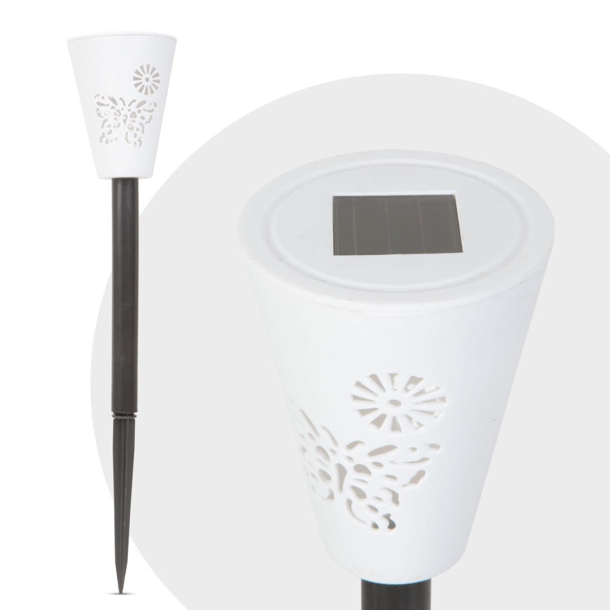 LED RGB Solarna svetilka LED/1xAAA IP44