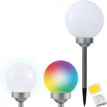LED RGB Solarna svetilka LED-RGB/0,2W/AA 1,2V/600mAh IP44