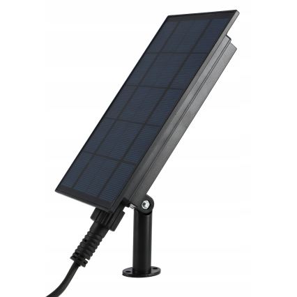 LED RGB zatemljiv solarni dekorativni niz lučk 15xLED/18 funkcij USB 6 m IP44 črna + daljinski upravljalnik