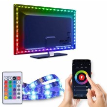 LED RGB Trak za TV LED/6W/5V Wi-Fi Tuya + Daljinski upravljalnik