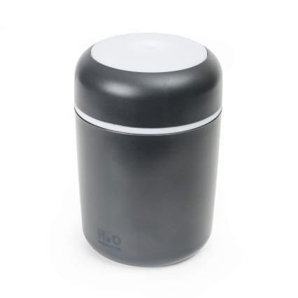 LED RGB Ultrazvočni aroma difuzor in vlažilec zraka LED/2W 300ml črna