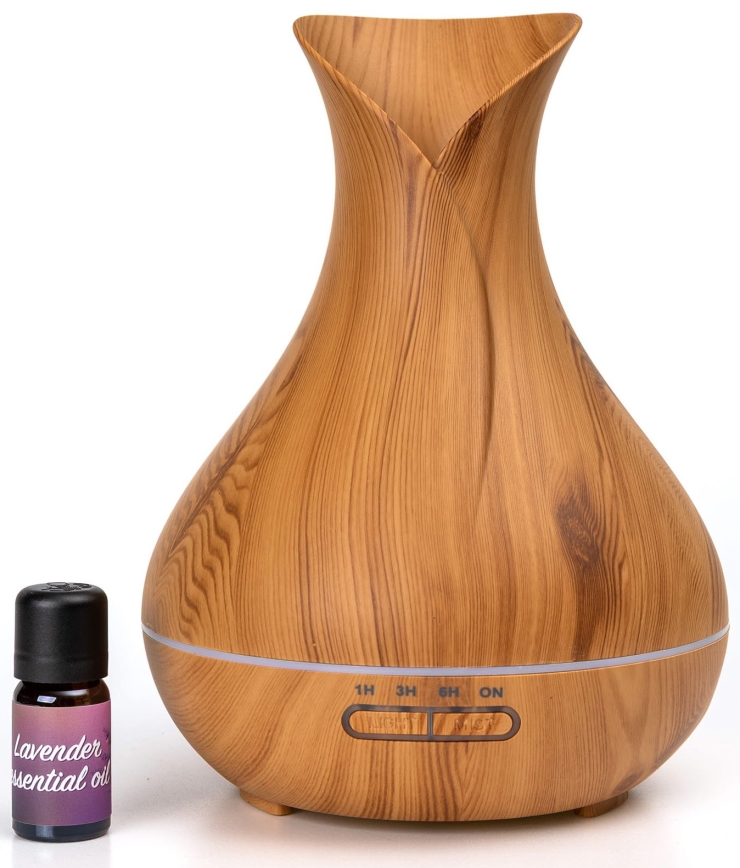 LED RGB Vlažilec in ionizator zraka 400 ml