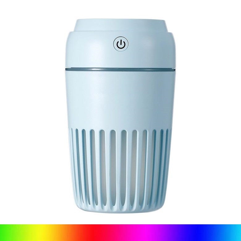 LED RGB Vlažilec zraka 300 ml LED/2W/5V modra