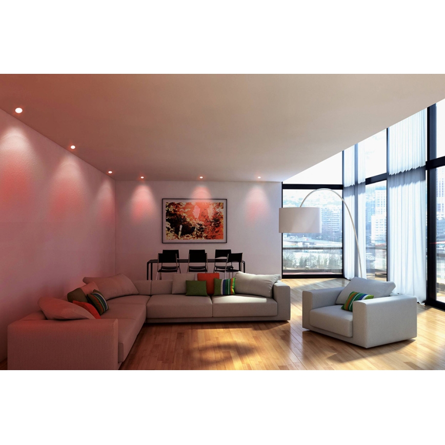 LED RGB Žarnica CONNECT GU10/5W/230V - Eglo