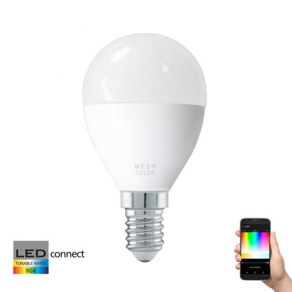 LED RGB Žarnica CONNECT P50 E14/5W/230V 2700K - Eglo