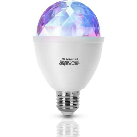 LED RGB Žarnica E27/3W/230V - Aigostar