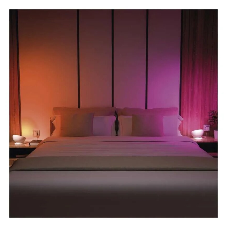 LED RGB Zatemnitvena namizna svetilka GoSmart LED/7W/230V Wi-Fi bela