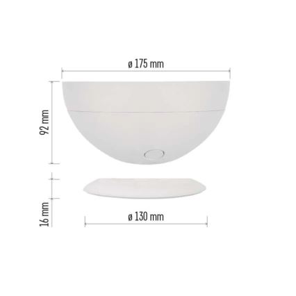 LED RGB Zatemnitvena namizna svetilka GoSmart LED/7W/230V Wi-Fi bela