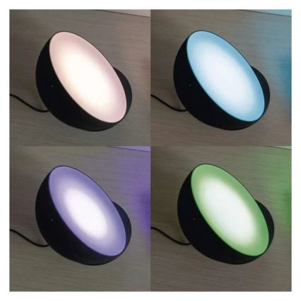 LED RGB Zatemnitvena namizna svetilka GoSmart LED/7W/230V Wi-Fi črna