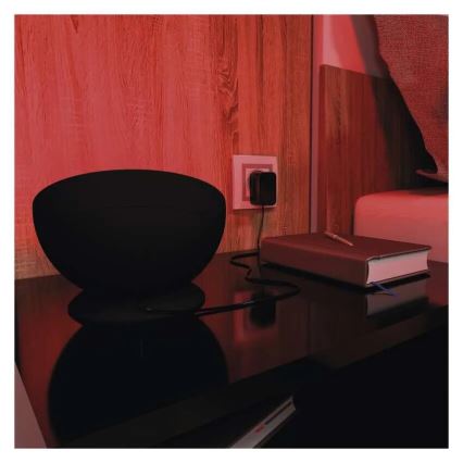 LED RGB Zatemnitvena namizna svetilka GoSmart LED/7W/230V Wi-Fi črna