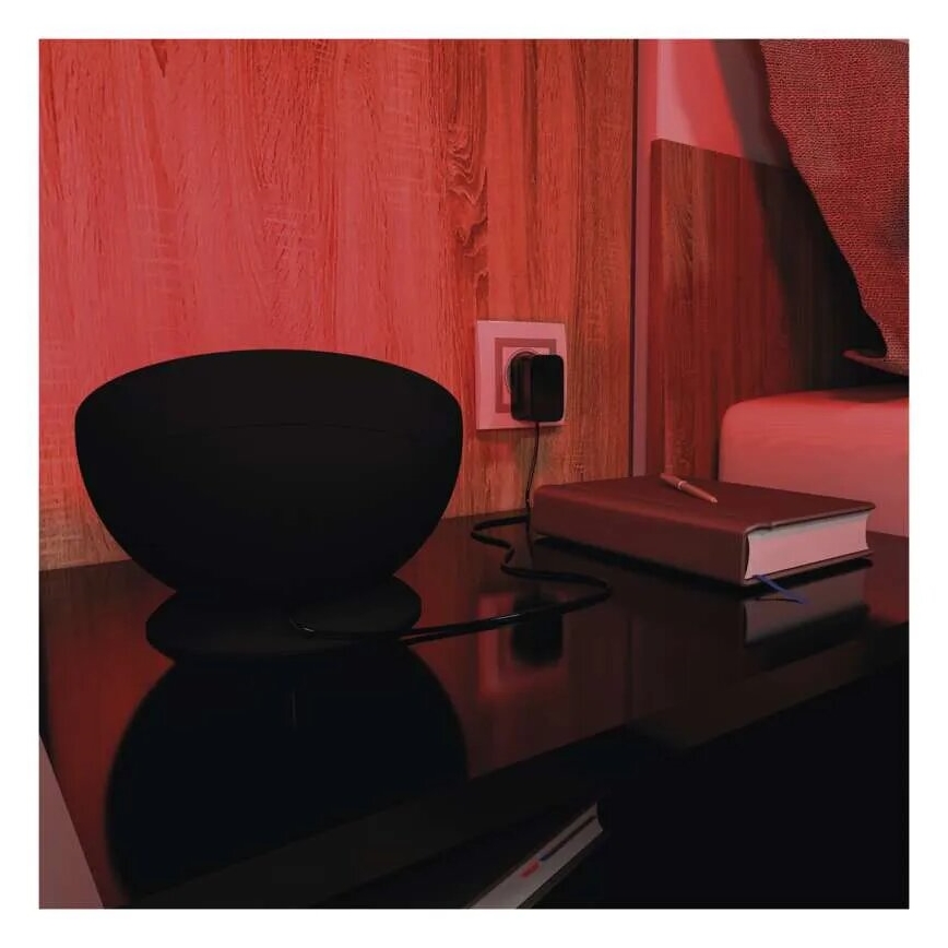 LED RGB Zatemnitvena namizna svetilka GoSmart LED/7W/230V Wi-Fi črna