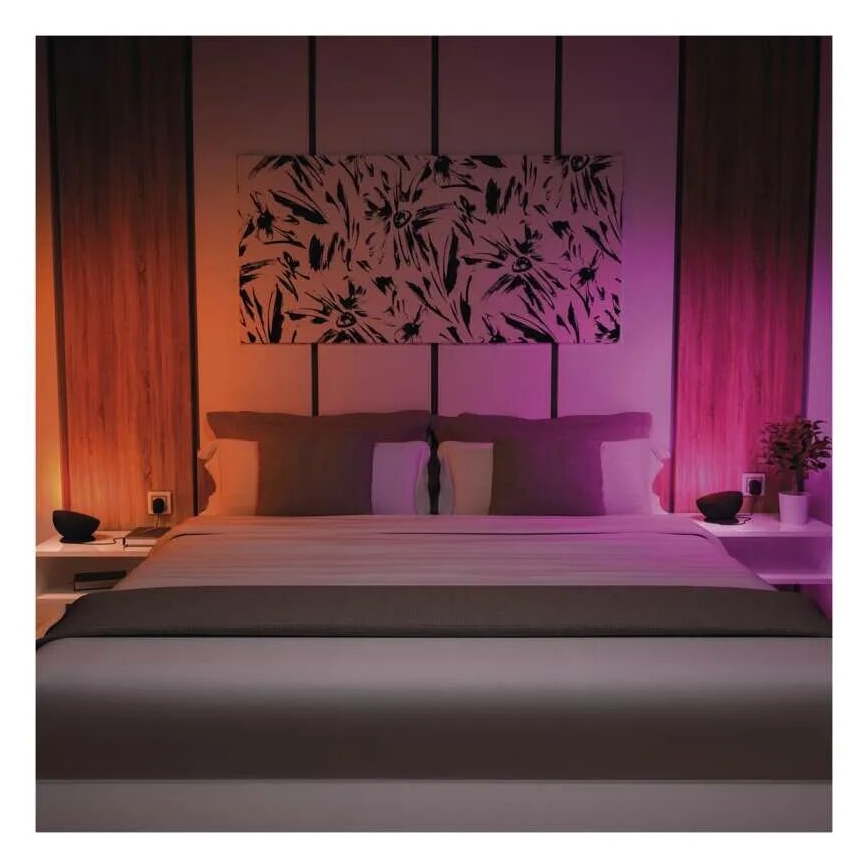 LED RGB Zatemnitvena namizna svetilka GoSmart LED/7W/230V Wi-Fi črna