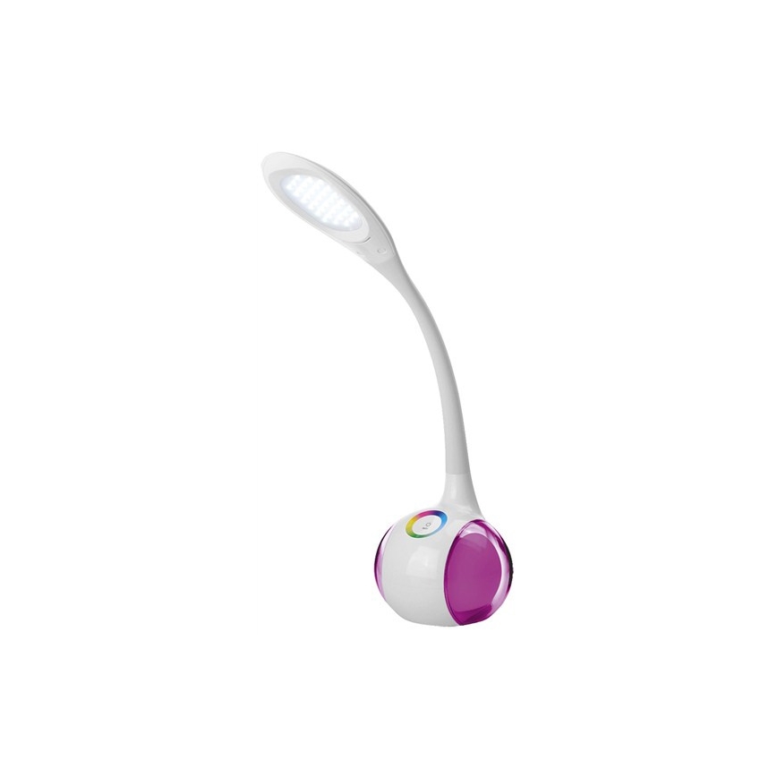 LED RGB Zatemnitvena namizna svetilka LED/7W/230V bela