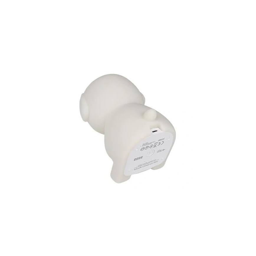 LED RGBW Zatemnitvena polnilna otroška nočna luč LED/2,5W/5V 3000K 1200 mAh pes