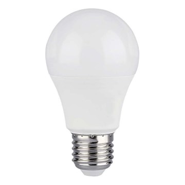 LED RGB Zatemnitvena žarnica A60 E27/8,5W/230V 4000K + Daljinski upravljalnik