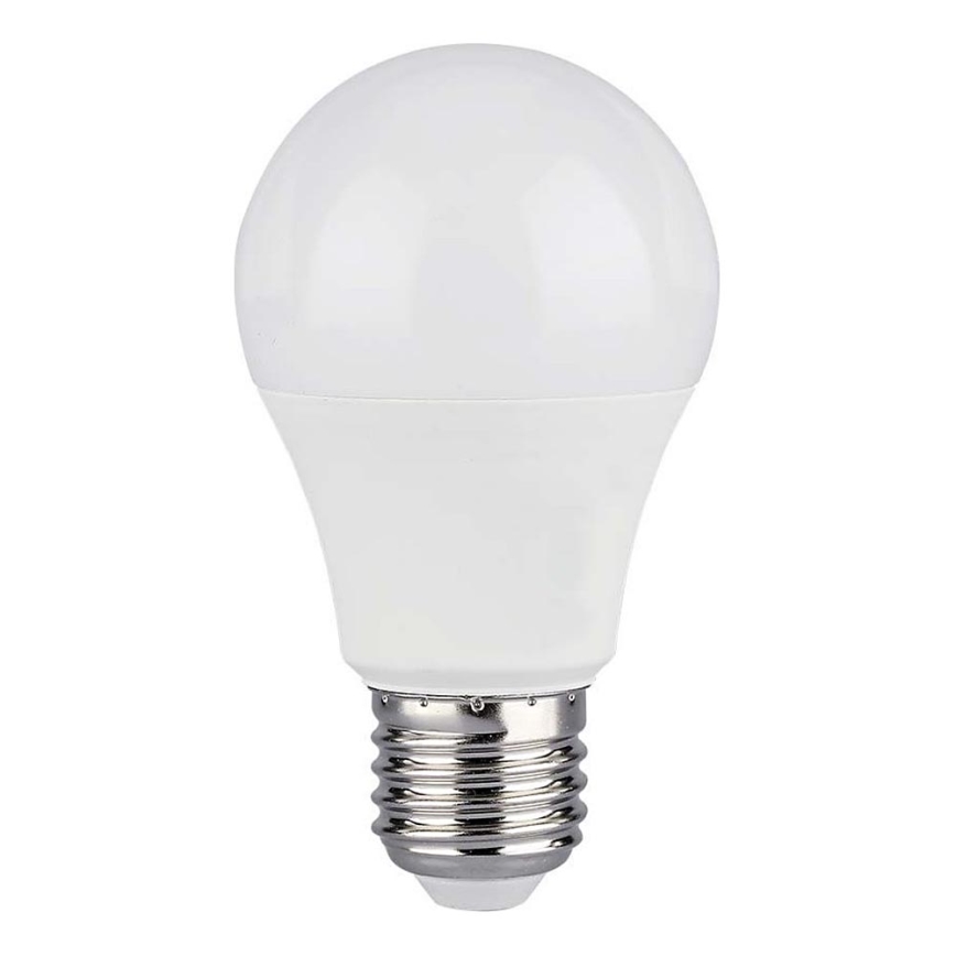 LED RGB Zatemnitvena žarnica A60 E27/8,5W/230V 4000K + Daljinski upravljalnik
