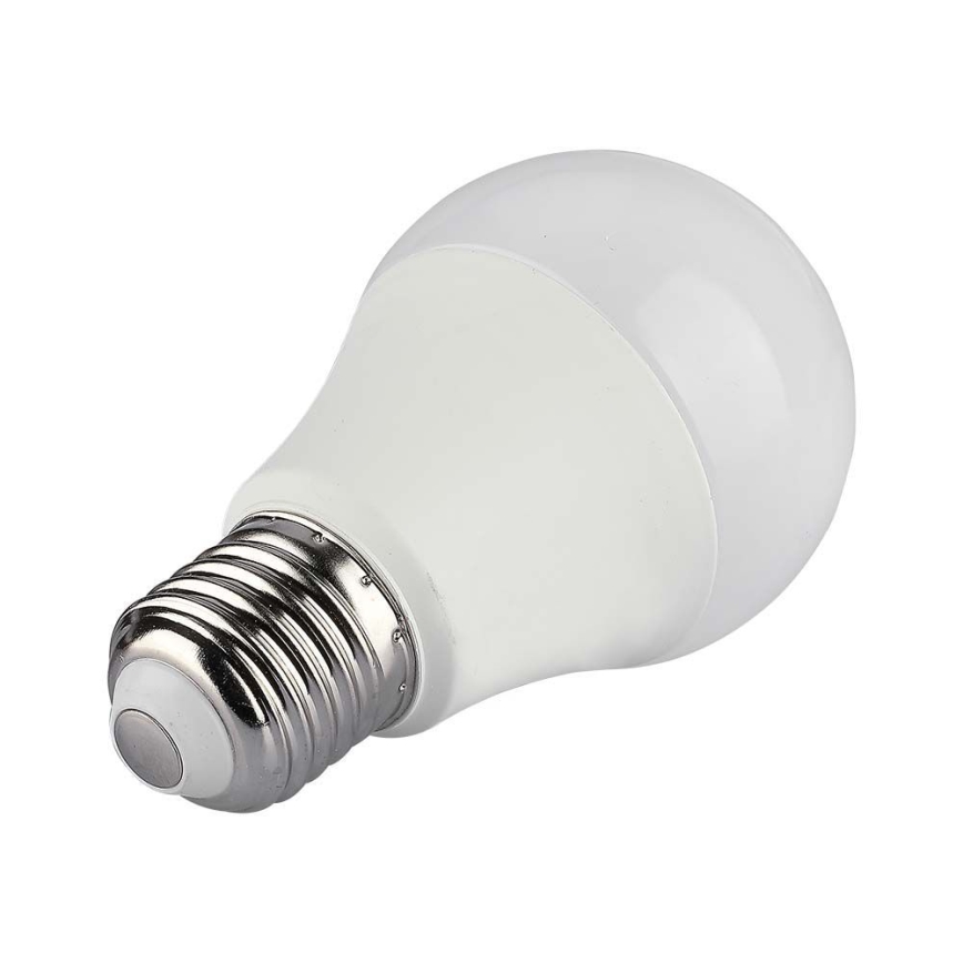 LED RGB Zatemnitvena žarnica A60 E27/8,5W/230V 4000K + Daljinski upravljalnik