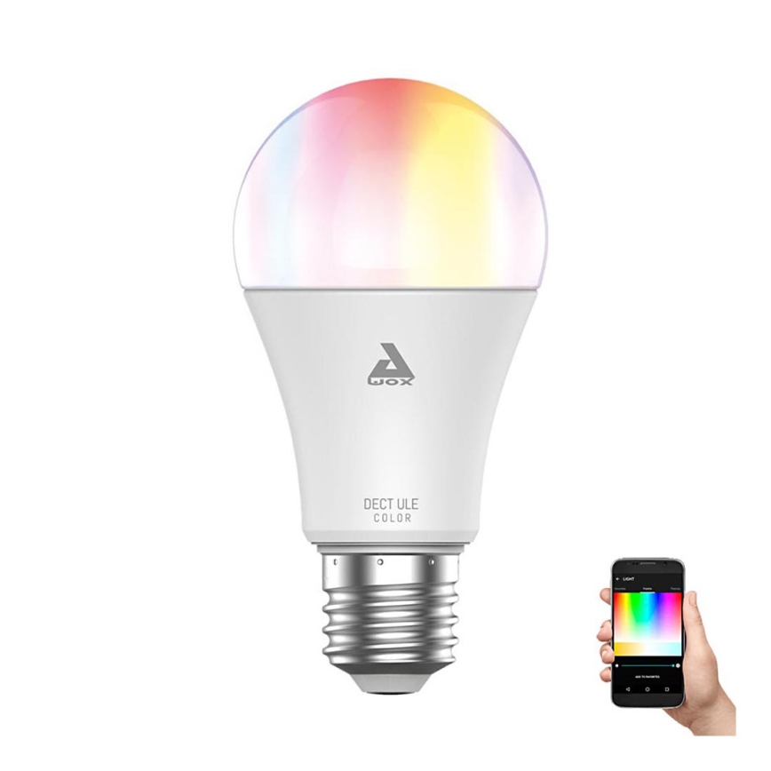 LED RGB Zatemnitvena žarnica CONNECT E27/9W 2700-6500K - Eglo